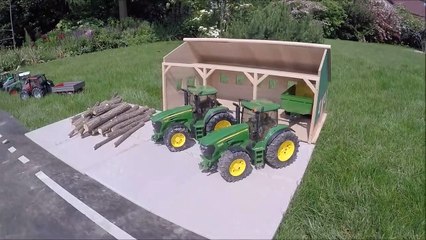 BRUDER RC tractor wood crash-ew8