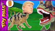 TRUMPOSAURUS Dinosaurs Revenge Jurassic Park World Toys Dinosaur Toy Kids Videos 9-gQunABfJ