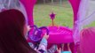Christmas Morning 2016 Opening Presents Surprise Toys My Size Elsa Barbie Disney Princess Ride-On-f-Wqj