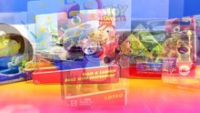 Disney Pixar Toy Story Slam And Launch Buzz Lightyear With Skateboard With Lotso Alien And Woody-rivnGG