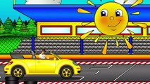 Cars cartoons. Learn numbers with  Helpy on. Educational video