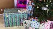 Christmas Morning 2016 Opening Presents Surprise Toys My Size Elsa Barbie Disney Princess Ride-On-f-