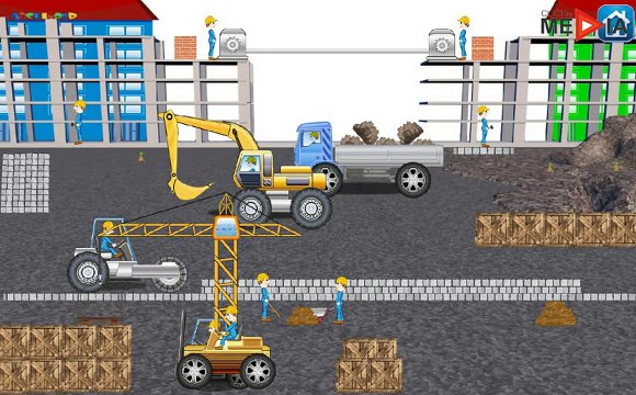 excavator cartoon, excavator for children, construction cartoons, cartoon for kids, videos for kids-sS