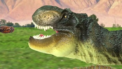 [Ko] #33 배고픈 티라노의 사냥 (Hungry T-Rex's hunting) kids education, Collecta figure [cocostoy]-MB