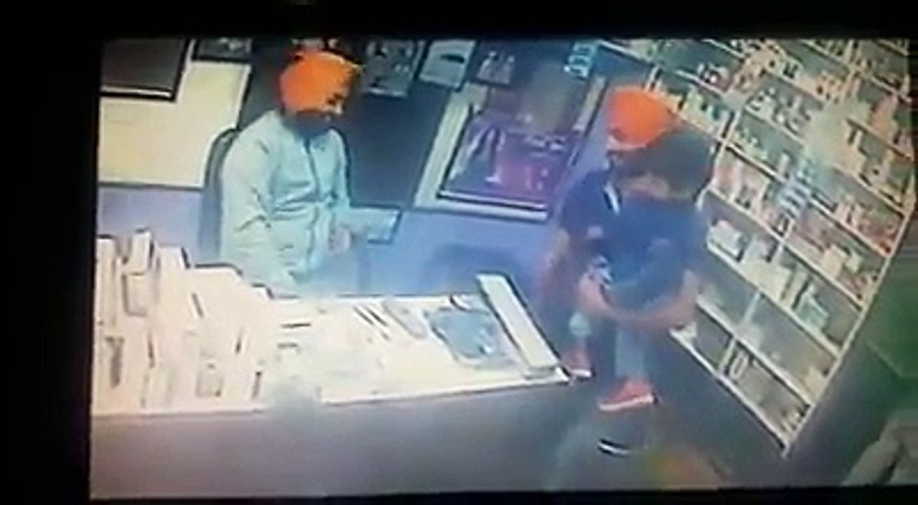 Natural live Death record in CCTV camera in 1 mintue