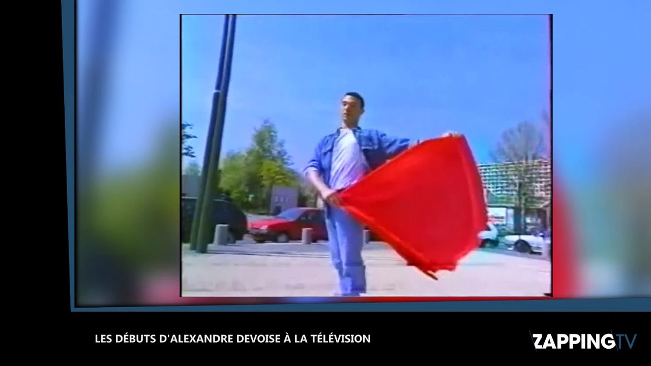 Alexandre Devoise a 45 ans : L'animateur méconnaissable lors de ses débuts à la TV (Vidéo)