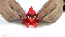 Personnage en pâte à modeler Play Doh  -  Rouge d'Angry Birds-qB_PPQAg07c