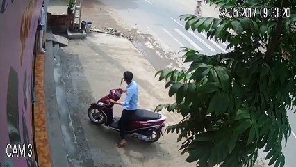 Tránh người sang đường, thanh niên gặp nạn bay như chim