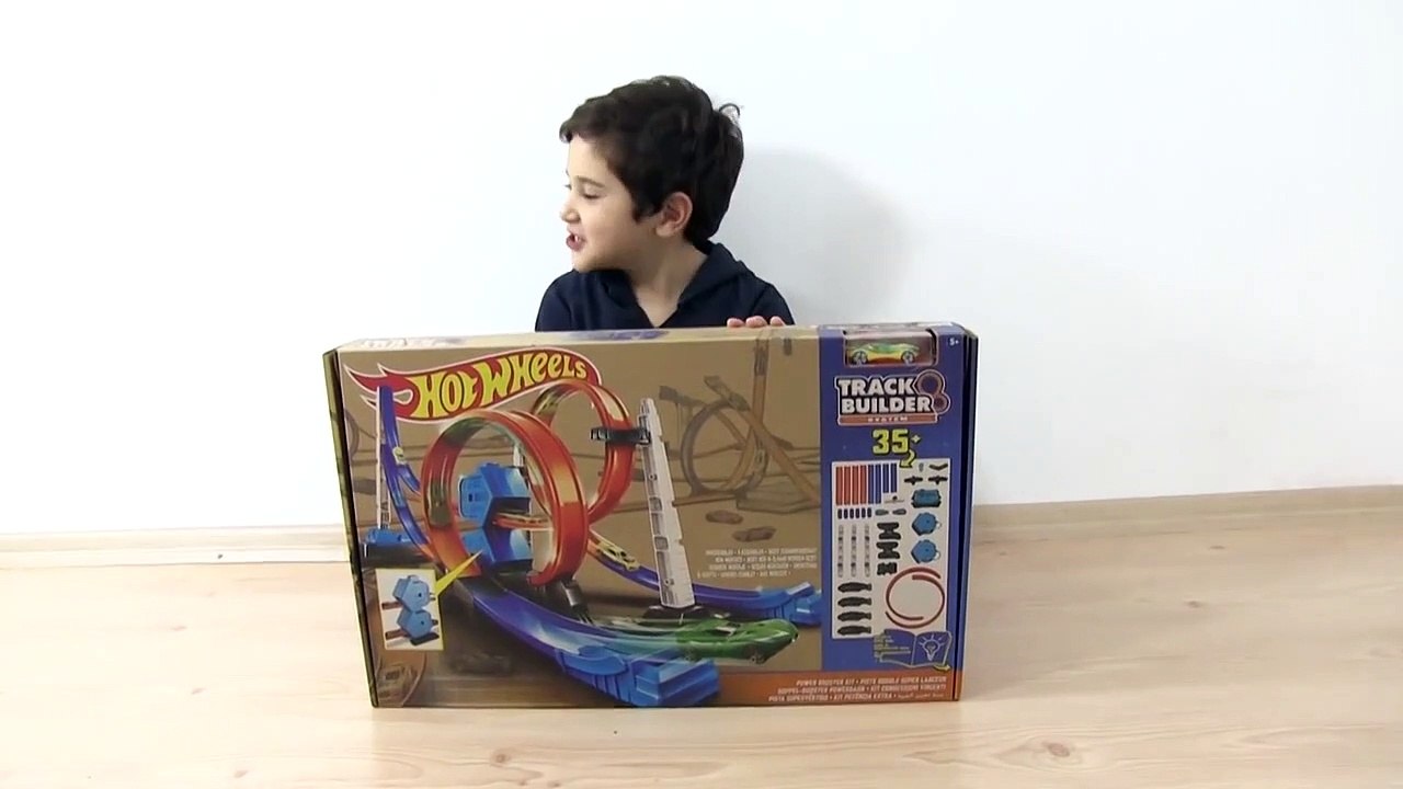 Hot Wheels Dev Oyuncak Araba Yarış Pisti Track Builder Power Booster Kit-cG1rPC1I