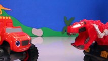 DINOTRUX Toys Ty RUX (Dinosaurs & Trucks) Gets Help from BLAZE AND THE MONSTER MACHINES Toypals.tv-zeDzI