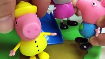 GIANT PEPPA PIG SURPRISE EGG TOYS Biggest Toy Eggs Surprises TreeHouse George DaddyPig Holiday Plane-8oVdu