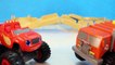 BLAZE AND THE MONSTER MACHINES Trucks Coaches Tonka Climb Overs Treader in Monster Truck Race-PMnCTm
