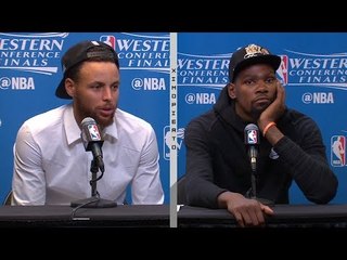 Download Video: Stephen Curry & Kevin Durant Postgame Interview | Warriors vs Spurs | Game 4 | 2017 NBA Playoffs