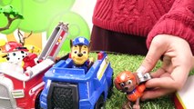 Paw Patrol Toys - Skye's TRE  Construction Trucks Stories for Children.