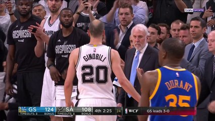 NBA : La sortie pleine d'émotions de Manu Ginobili