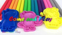 Learn Colors Play Doh Modelling Clay Peppa Pig Family Kinetic Sand Fun and Creative for Kids Rhymes-tBDUFJJ