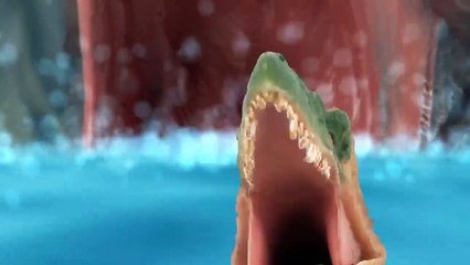 #26 공룡싸움 모사사우루스 VS 공룡가족 (Mosasaurus vs dino family) kids education, Collecta figure-9ApeC9UE