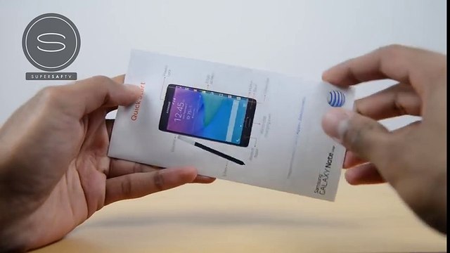 Samsung Galaxy Note Edge Unboxing