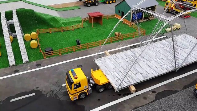 RC BRUDER toys village BRIDGE delivery!-u