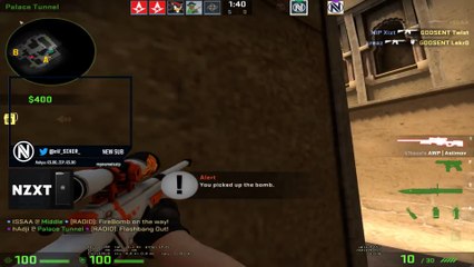 CSGO: SIXER 1vs5 with AWP