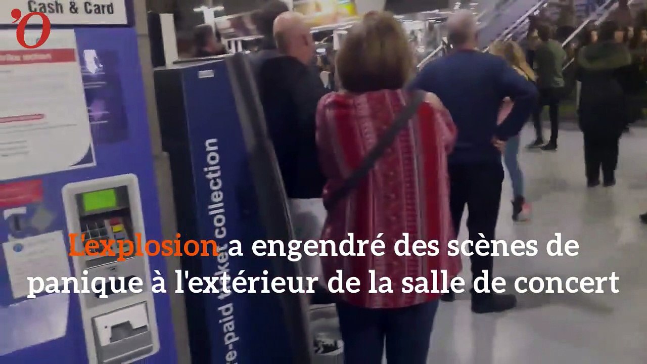 Scènes de chaos à l'Arena de Manchester