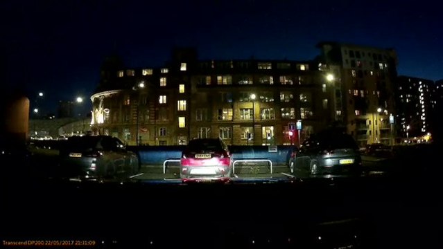 Dashcam Captures Loud Rumble at Manchester Arena