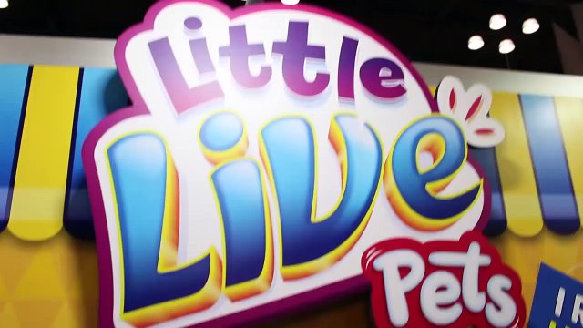 Little Live Pets TOY FAIR 2016 Tweet Talking Bird, Lil Frog, Turtle, Mouse, Snuggles Puppy-aPA
