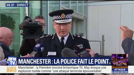 Explosion à Manchester: la police fait désormais état de 22 morts et d'une soixantaine de blessés