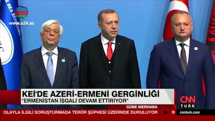 Ərdoğan erməni təmsilçinin cavabını verdi
