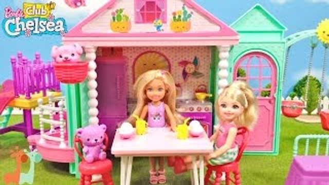 バービー チェルシーのかわいいお家 / Barbie Club Chelsea Playhouse and Swing Set
