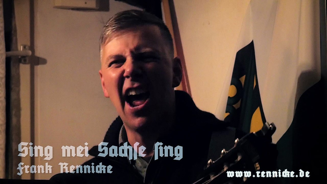 Sing mei Sachse sing - Frank Rennicke