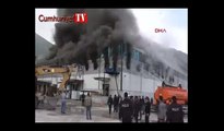 Tokat'ta organize sanayi bölgesinde yangın