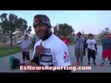Lydell Rhodes WHY HE GAINED 5lbs IN THE Philippines WHILE SPARRING Manny Pacquiao??? - EsNews Boxing
