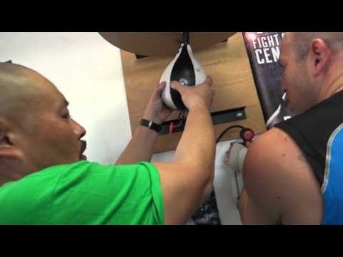 buddy mcgirt working mitts with his son james mcgirt! EsNews Boxing