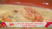 Idol sa Kusina: Corn & Squash Chowder with Shrimps