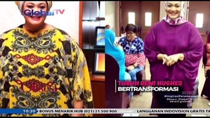 Tubuh Dewi Hughes Bertransformasi