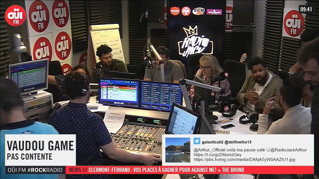 La radio OUI FM en direct vidéo /// La radio s'écoute aussi avec les yeux (3019)