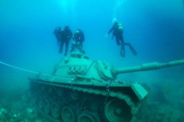 45 Tonluk Tank Güvercin Adası'na Taşındı