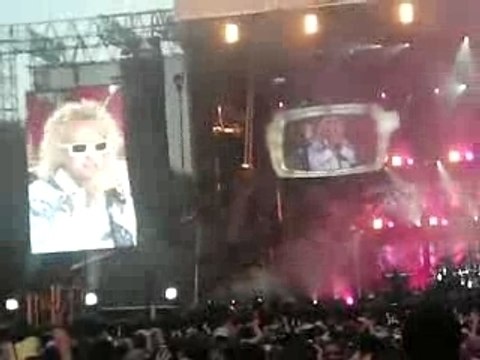 Michel Polnareff au Champs de Mars le 14 juillet