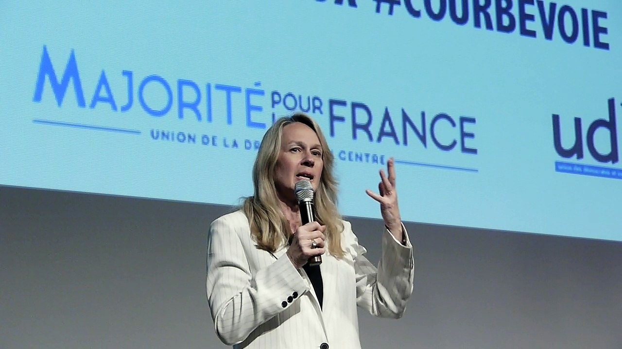 Réunion publique de Constance Le Grip candidate aux législatives - Discours de Constance Le Grip