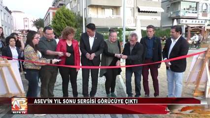 ASEV’in Yıl Sonu Sergisi Görücüye Çıktı