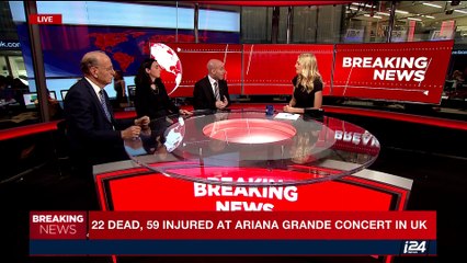 i24NEWS DESK | Reports: 1 man behind attack | Tuesday, May 23rd 2017