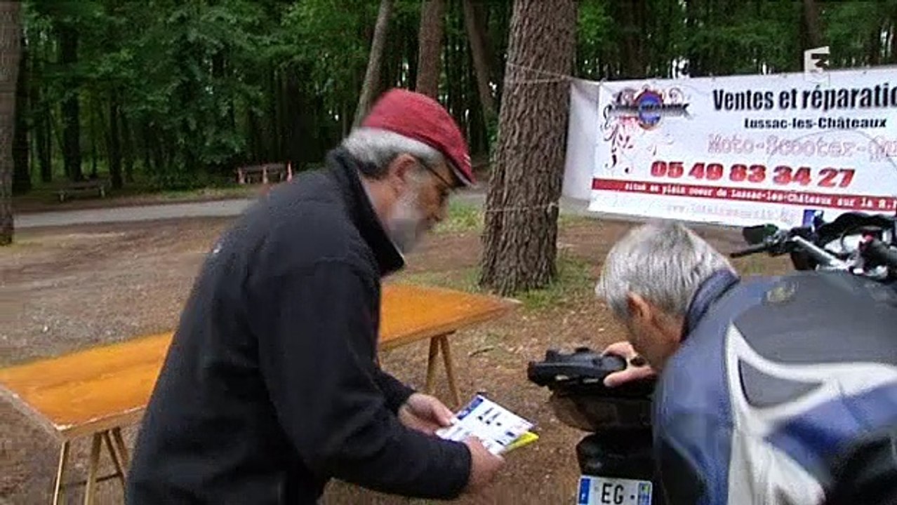 FFMC86 - Reportage France 3 - Relais Motards Calmos ! 2017
