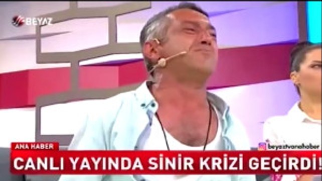 Eşini İkna Edemeyen Koca, Canlı Yayında Sinir Krizi Geçirdi