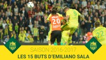 Saison 2016-2017 : les 15 buts d'Emiliano Sala