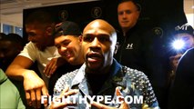 FLOYD MAYWEATHER RESPONDS TO MCGREGOR, HAS JOSHUA CRACKING UP- 'I LOOK FORWARD TO SIGNING MY END' (1)