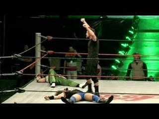 BAADSHAH PEHALWAN KHAN injured by OMEN & CARLITO PWE PAKISTAN