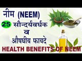 25 Neem Amazing Benefits In Hindi | नीम के औषधीय व स्वास्थ्यवर्धक फायदे| Neem Ke Fayde