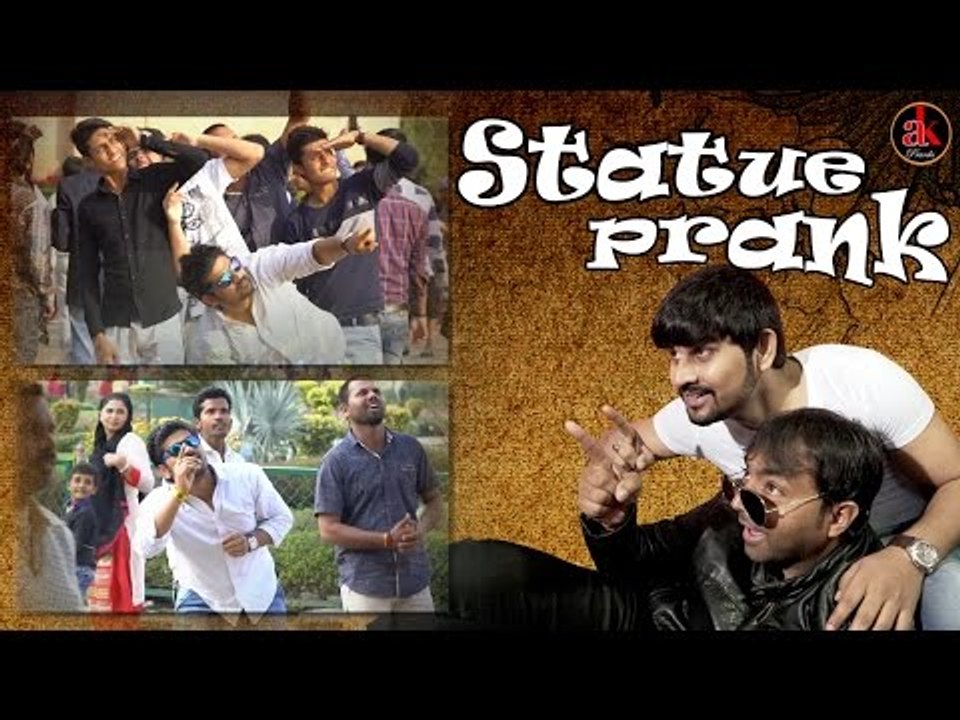 Statue Prank In Public || Statue Prank in India || Ak Pranks || Best Statue Viral Video 2017