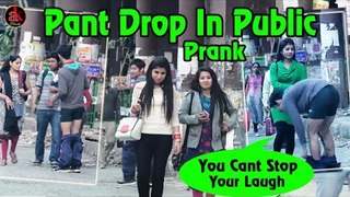 Pant Drop In Public || Falling In Public-Can't Stop Your Laugh //India Laughing Revolution-AK PRANK